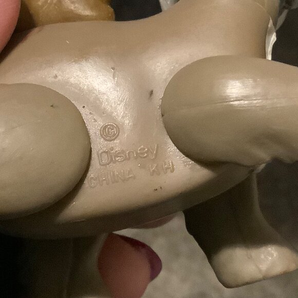 Vtg Disney 101 Dalmatians Colonel Dog & Sergeant Tibbs Cat Toy Figure - Picture 3 of 5